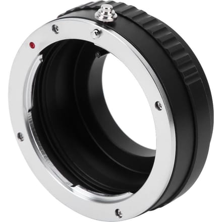 Bague Adaptateur d'Objectif Manuel en Métal pour Objectif Minolta AF à Adapter pour Appareil Photo à Monture M43 black