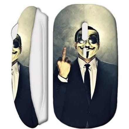 Vendetta draadloze muis wit