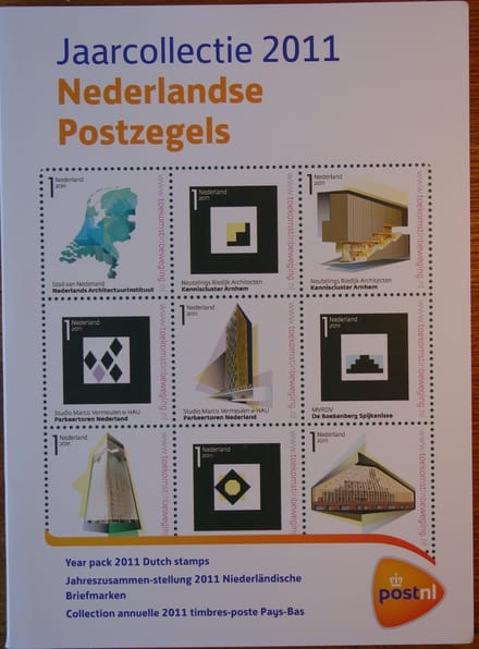 Jaarcollectie 2011 Nederlandse bijzondere postzegels