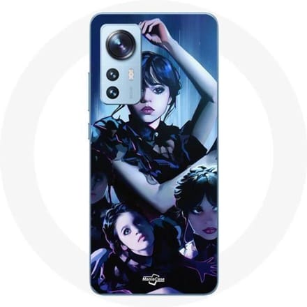 Hoesje - Xiaomi - 12X - Wednesday Addams - Flexibel - Wit - Unisex