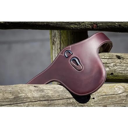 Kunstleer dekenriem voor paard + karabijnhaak HFI