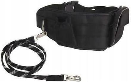 RelaxPets - Hardloop Heupband - Hardlopen - Hondenriem - Zwart