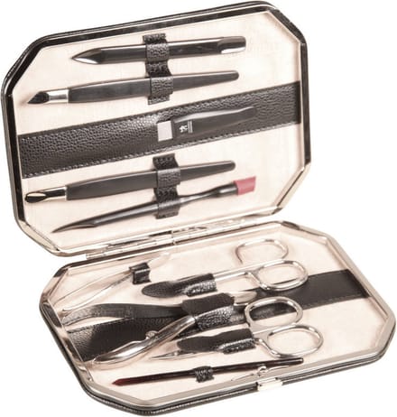 Windrose Beluga - Manicure Set 17.5 cm (schwarz)