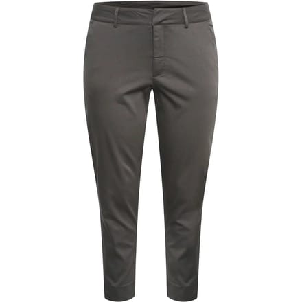 Damesbroek 7/8 chino KAFFE Curve Leana