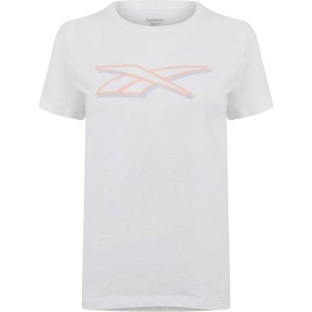 Reebok Dames Logo Regular T-Shirt (Wit)