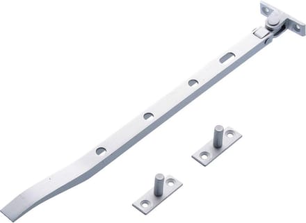 Aluminium raamkozijn staanders 250 mm (10 inch) grijs