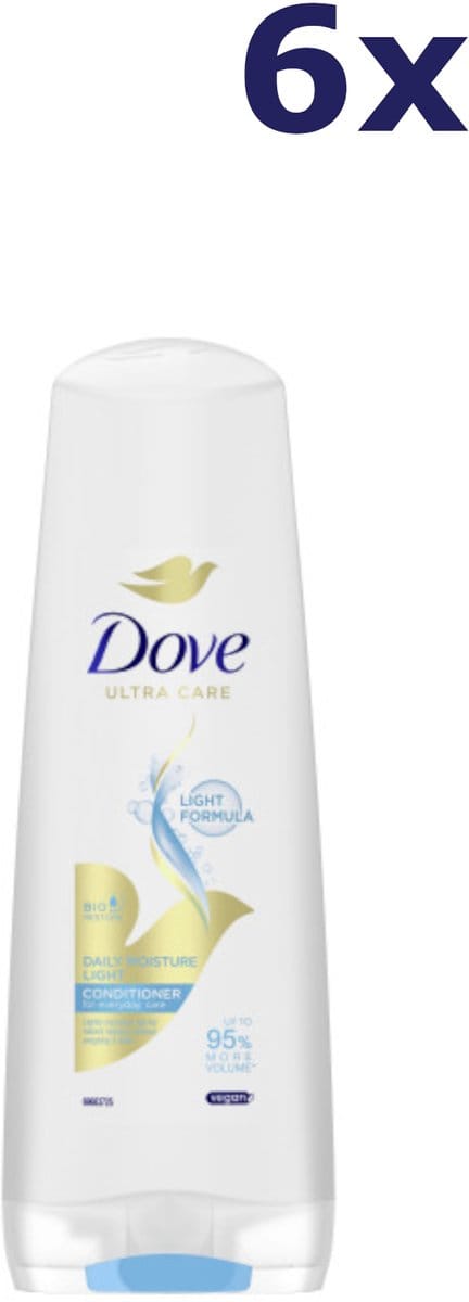 6x Dove Conditioner – Daily Moisture Light 350 ml