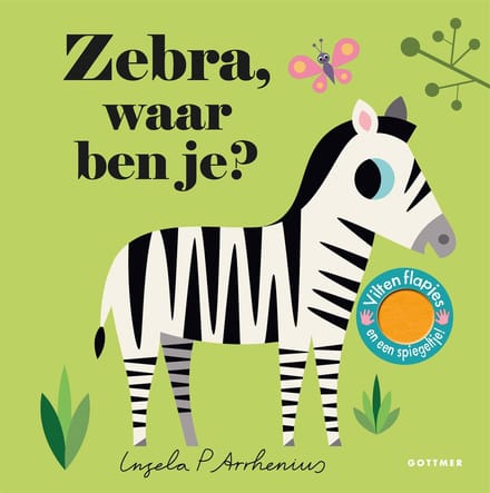 Zebra, waar ben je? 18 mnd +