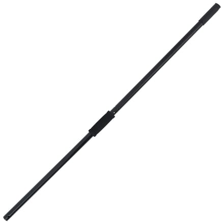 vidaXL - Hooivorksteel - Ø3,5x127,5 - cm - zwart - staal