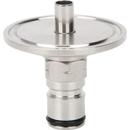 1.5in Gas Lock Post Adapter Tri Clamp naar Kogelconnector Bierbrouwaccessoire Brouwerij Fitting gray