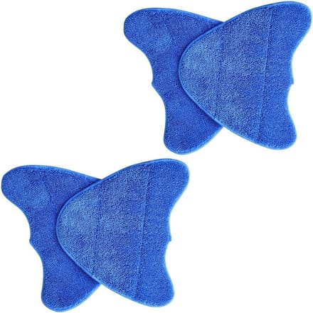 Microfiber stoompads voor stoomreiniger - 4-pack, ideaal voor grondige reiniging en onderhoud