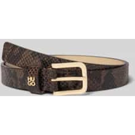 Riem van echt leer model 'TINA_HU-GO-PT_SZ25'