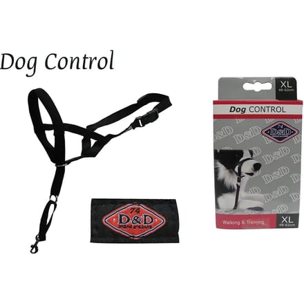 D&D Sports Active Walker - Uitlaatriem - Zwart - 7 x 27 x 16 cm