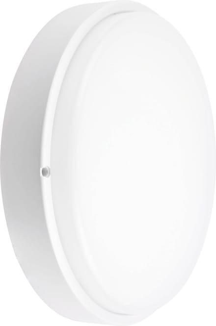 Ledvion - LED Bulkhead Plafonddlamp Badkamer Wit Ø35 (Rond - 24W - CCT - IP65)