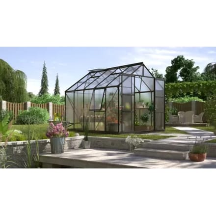 Vitavia Tuinkas Jupiter 8300 - Polycarbonaat 4mm - Zwart - 257x321x248cm