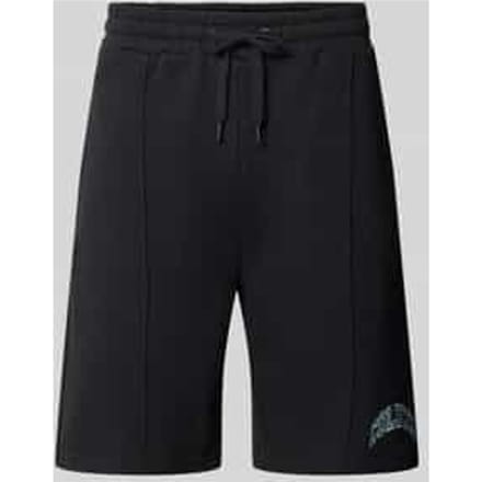 regular fit sweatshorts met tunnelkoord
