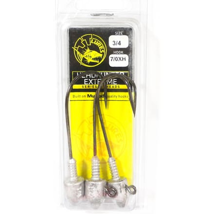 Tackle Tactics TT Head Hunter Extreme Jig Head 3/4 oz 7/0 XH 3/pak (1388)