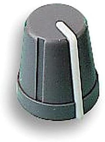 Knoppen Set - Zachte Grepen - Thermostaat Bediening - Soft Touch Afwerking - 5 Stuks - Grijs