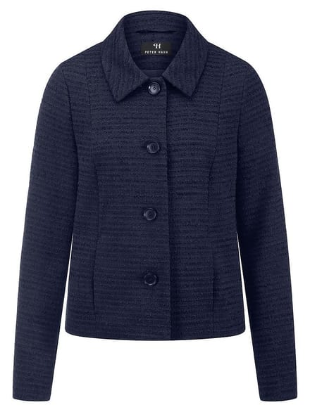 Blazer Van Peter Hahn blauw