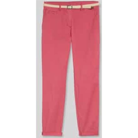 Tom Tailor - Slim fit chino met riem - Maat 46/32 - cozy pink