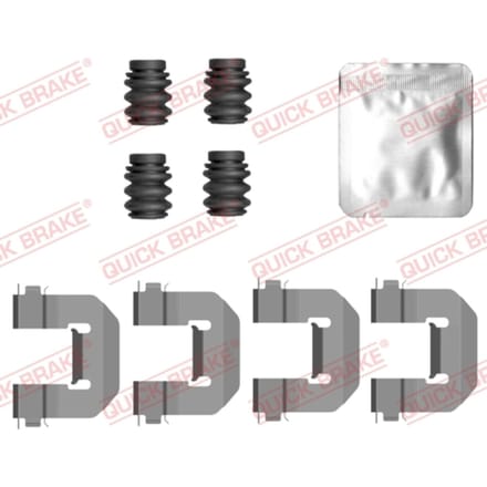 Toebehorenset, schijfremblok QUICK BRAKE 109-0126