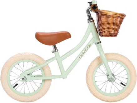 Loopfiets - Eerste Fiets - Buiten Spelen - Verstelbaar Zadel - 12 Inch Wielen - Mint Groen