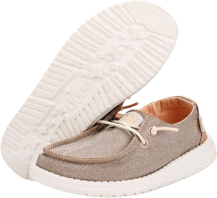 Wendy Y Metallic Sparkle veterschoen voor kinderen