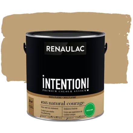 Renaulac Intention Muurverf - Extra Mat - Natural Courage - 2,5l