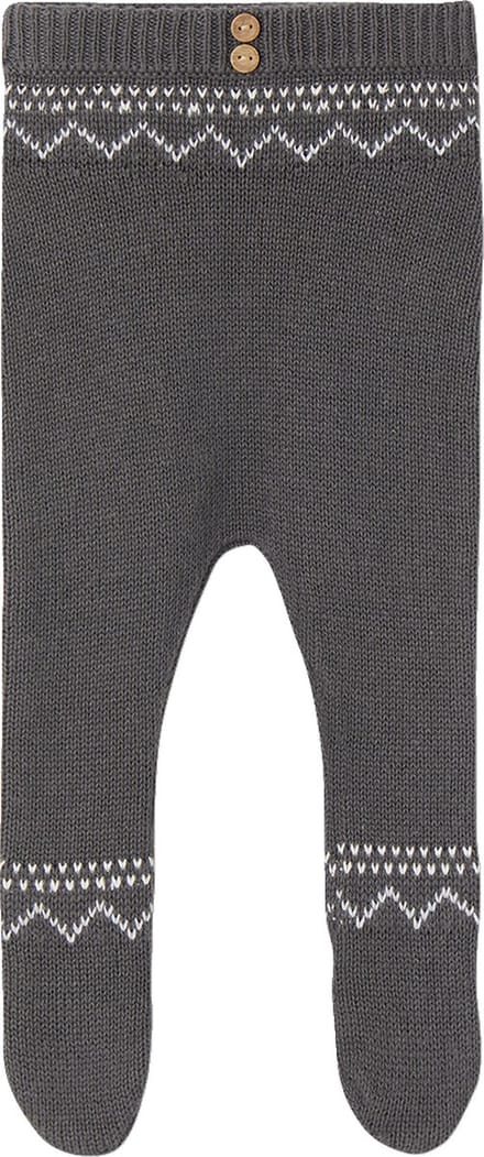 Vertbaudet Broek met voetjes van jacquard tricot baby
