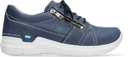 Wolky Dames Veterschoen Feltwell - 0660911-820 Denim - Maat 36