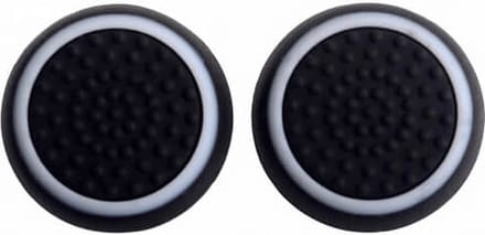 Scoby - Thumb Grips - Gripjes voor Controller - Pro Gaming Set - Gaming Gear - 1 Paar - Wit/Zwart
