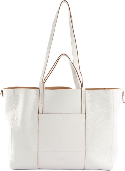 GIANNI CHIARINI Schoudertas Shopper Superlight Shopping Bag Bianco - Nature Wit