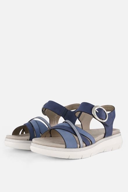 Remonte Remonte Sandalen blauw Synthetisch