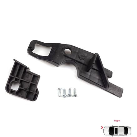 BHL519 Koplamp Houder Bevestiging Reparatie Beugel Lip Set Rechterkant voor Peugeot 301 2012-2017 Pre-Facelift 9675138980