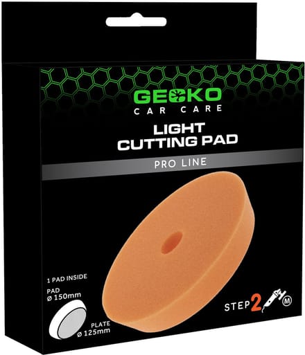Gecko Polijstpad Licht Oranje 150mm
