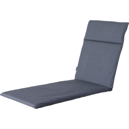 Madison - Tuinkussen - Outdoor - 190 x 60cm - Manchester Denim Grijs - Ligbedkussen