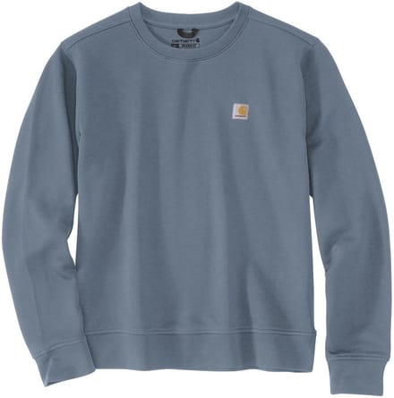 Carhartt Damen French Terry Crewneck Sweatshirt 106179 Thundercloud-M