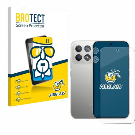 Screenprotector voor Xiaomi Poco F8 Pro (Voor+Camera) Beschermglas transparant