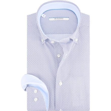 The Blueprint trendy overhemd met lange mouwen bp53-6