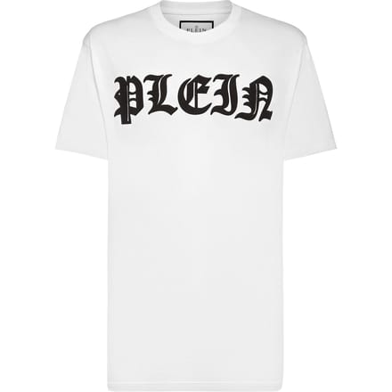 T-Shirt Ronde Hals Gothic Plein