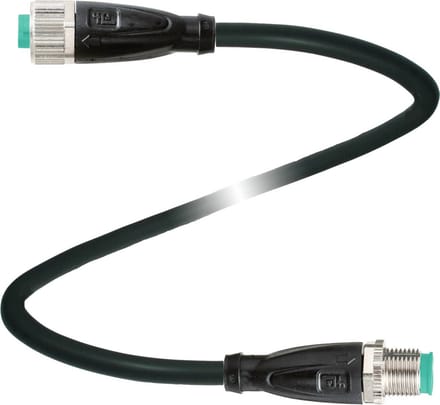 Pepperl+Fuchs 240775-100001 Sensor/actuator connector, geassembleerd Aantal polen (sensoren): 4, 4 8 m 1 stuk(s)