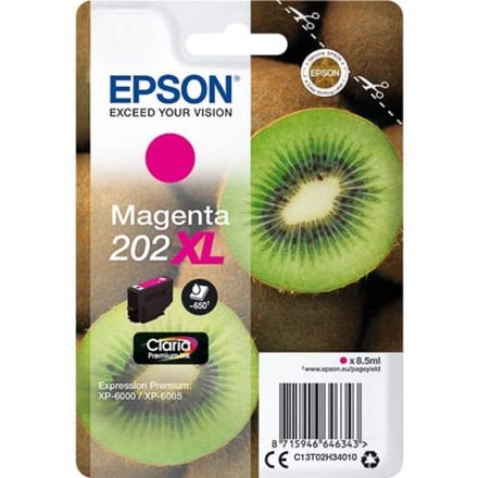 Epson Inktcartridge 202XL (C13T02H34010) Magenta Hoge capaciteit