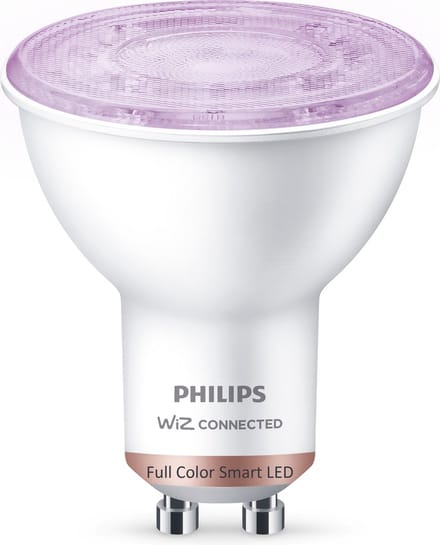 Smart LED - Philips Wiz Full Colors LED RGB 345 lm 4,7 W GU10