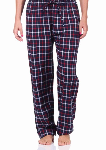 Dames Flanellen Geruite Katoenen Pyjamabroek - 222 222 15 870