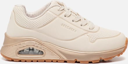 Skechers Uno Gen1-Cool Heels Meisjes Sneakers - Beige