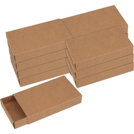 VBS Lucifersdoosje "Kraftpapier", 11 cm