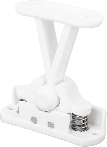 RV Deurhouder - Deurstopper Caravan - Deuren Open Houden - T-Type Stabiliteit - 2 Stuks - Wit