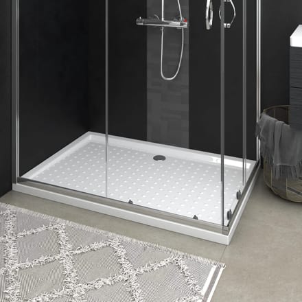 vidaXL - Douchebakken - 80 - x - 120 - x - 4 - cm - ABS