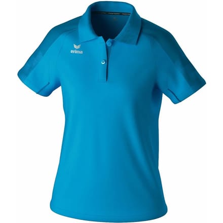 Erima Evo Star Polo Dames - Lichtblauw / Mykonos | Maat: 42