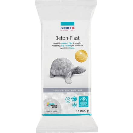 Beton Modelleermassa, Grijs - 1000 g